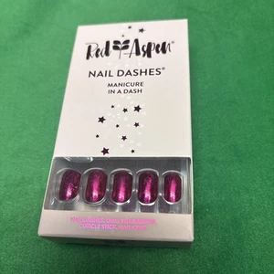 Red Aspen Suzy Q Loves Pink Nails Short Square New With Glue  - Picture 1 of 3