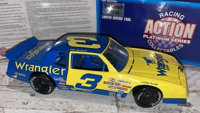 DALE EARNHARDT 1985 ACTION #3 WRANGLER CHEVY MONTE CARLO NASCAR DIECAST 1/24 - Image 1 of 4