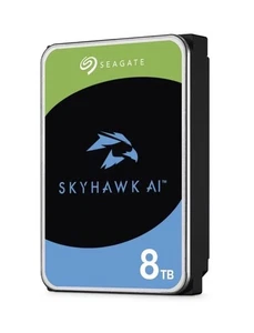Seagate Skyhawk AI 8TB Video Internal Hard Drive HDD – 3.5" SATA, ST8000VEZ01 - Afbeelding 1 van 5