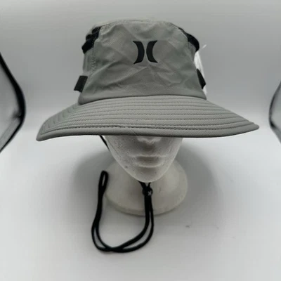 Hurley 1999 Boonie Hat Mens Sz L/XL Grey Mesh Lightweight Bucket UPF 50+ - Image 1 of 4