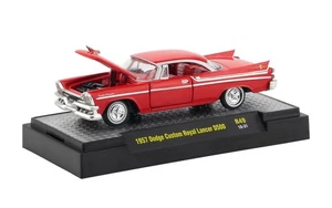 M2 Machines 1957 Dodge Custom Royal Lancer D500 Auto-Thentics Car 32500-49 18-31 - Picture 1 of 1