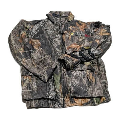 Scent Blocker Plus Zip Up Jacket Mossy Oak 2 Layer Removable Size M - Image 1 of 4
