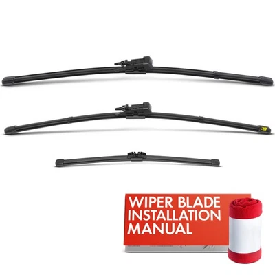 3Pcs 19'' & 20'' &11''Windshield Wiper Blades for Mini Cooper Paceman 2013-2016 - Image 1 of 4