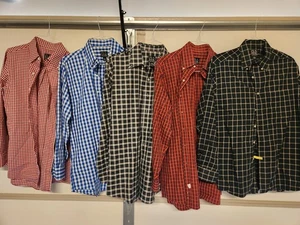 Lot Of 5 Jos A Bank Dress Shirts Men Button Up Size Medium L0005 - Imagen 1 de 6