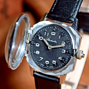 Vintage Watch Raketa for Blind People Braille Soviet Mechanical Watch Original - Picture 1 of 13
