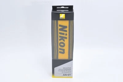Nikon AN-6Y Wide Neck Strap Genuine yellow  For SLR DSLR Camera From Japan [NEW] - Image 1 of 3