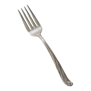 Placa de plata de pergamino moderna de Rogers Mfg. Tenedor para ensaladas Co. International de 1958 - Imagen 1 de 4