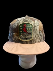 New Era St Louis Cardinals Mossy Oak 59Fifty Hut 1967 World Series Neu ohne Etikett - Bild 1 von 4