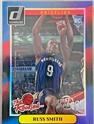 2014-15 NBA DONRUSS HOLO ARTIST PROOF THE ROOKIES /99 - Image 1 of 4