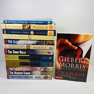 13 Lot Gilbert Morris-The Rustlers of Panther Gap, The Reluctant Bridegroom,+11 - Picture 1 of 14