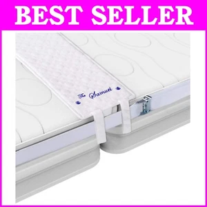 Navy Blue Bed Bridge Connector Kit - Twin to King Mattress Filler, Easy Install - Picture 1 of 11