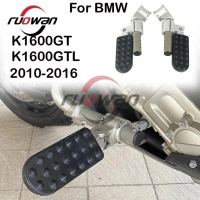 Kit de reposapiés plegables ajustables para BMW K1600GTL K1600GT Foto 1 de 4