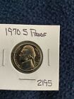 1970 S Jefferson Proof Nickel from Original Us Mint Proof Set Deep Cameo Coin