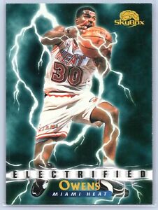 1995-96 Skybox Premium Billy Owens Electrified Miami Heat #288