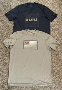 Lote x2 Camisa Kuiu Para Hombres X-Grande XL AP Tech Manga Corta Bandera Topo Elastizada Exterior - Imagen 1 de 7