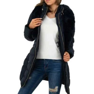 Chaqueta de invierno mujer acolchada acolchada chaqueta de Nature talla M/38 DK.blue 6031 - Imagen 1 de 6