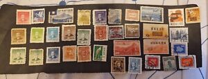 35 x CHINA STAMPS : 1923 - 1968