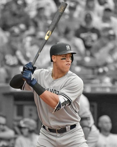 New York Yankees AARON JUDGE Glossy 8x10 Photo Spotlight Print Poster Cover