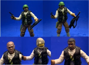 Star Wars Custom Figure: Rebel Endor Trooper / Commando w/ Dagobah Crates - Picture 1 of 18