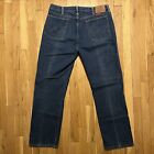 Vintage Wrangler Blue Jeans Mens 34x29 Cowboy Cut Made In USA