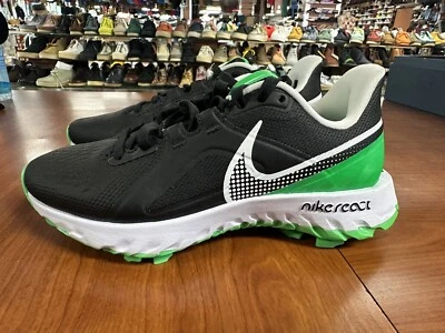 Men's 4 WO's 5.5 Nike React Infinity Pro Golf Shoes Black/White/Green CT6620-001 - Image 1 of 4