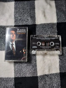 Placido Domingo Songs Of Love Cassette Tape #1 Heartland Music Tested - Picture 1 of 2