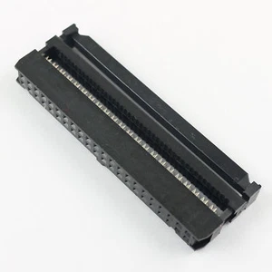 10 piezas negro 2,54 mm paso 2x22 pines 44 pines IDC hembra conector de cable de cabecera FC-44 - Imagen 1 de 4