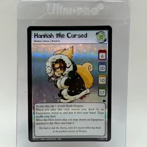NM Neopets Hannah the Cursed 11/200 Travels in Neopia Ultra Rare 2006 TCG - Picture 1 of 2