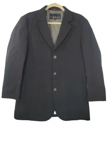 Kenneth Cole New York Men's Slim Fit Solid Black Suit Jacket Size Small Stretch - Picture 1 of 10