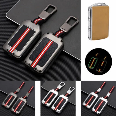 Alloy Silicone Car Key Case Cover For Volvo XC60 XC90 S60 S90 V90 T5 T6 T8 XC70 Foto 1 de 4