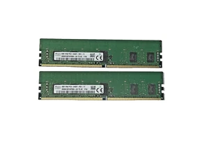 16GB SK Hynix (2x8GB) HMA81GR7AFR8N-UH 2Rx4 PC4-2133P DDR4 ECC RDIMM Server RAM - Bild 1 von 2