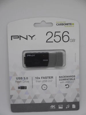 PNY 256GB 3.0 Flash Drive (P-FD256ELEDGE-GE) - Image 1 of 2