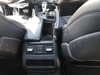 2012-2016 BMW 535i Floor Center Console Black Leather w/o Rear Audio      953653 - Image 1 of 3