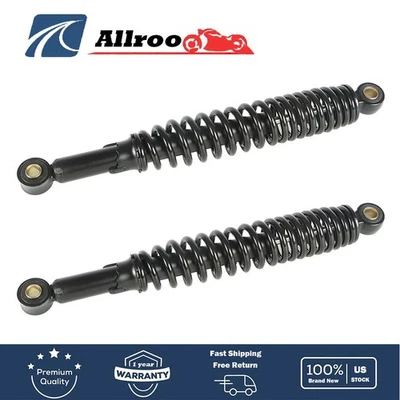 Amortiguadores negros 335 mm (13 1/8") para Honda S65 CL/CT70 XL75 CL/CM/S90 CM91 Foto 1 de 4