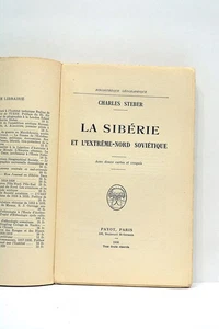 ALTES BUCH STEBER SIBIRIEN UND DER SOWJETISCHE ÄUSSERSTE NORDEN KARTEN PARIS 1936 - Bild 1 von 4