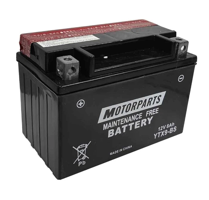 BATTERIA YTX9-BS 12 V 8 AH YAMAHA X-MAX R 125 4T-4V 06 07 - Immagine 1 di 2