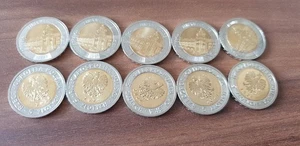 10 Stück ! POLEN / POLAND 5 Zloty Zlotych 2024 Zamek w Łańcucie Bi-Metal - Bild 1 von 1