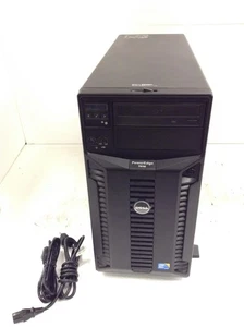 Dell PowerEdge T410 2x Xeon E5620 2.4GHz Server w/12GB, DVDROM, PERC 6I, WORKING - Picture 1 of 16