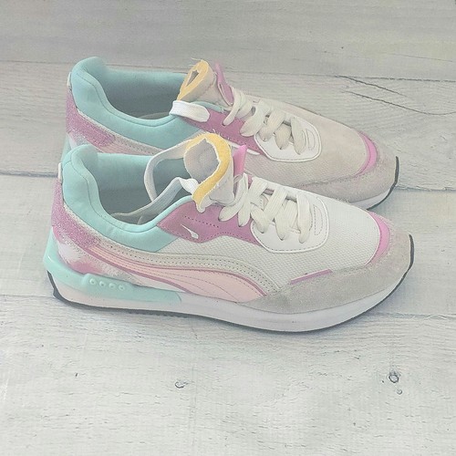 Sneaker bassa Puma City Rider FlyMingo TieDye glitter bambina 6 5 C