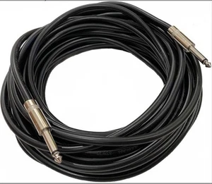 New Daktronics/Fair-Play 100’ Scoreboard Controller Cable 1/4” Plug Male to Male - Picture 1 of 1