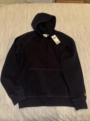 Sudadera con capucha Carhartt Work In Progress WIP para hombre Chase azul marino grande nueva Foto 1 de 4