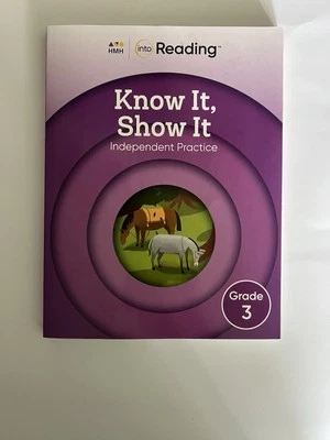 HMH, Into Reading - Know It, Show It, Independent Practice Workbook, Grade 3 - Image 1 of 2