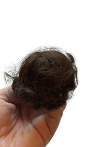 Vintage Barbie Doll Hair Fair Brunette Side part Flip Wig 4043 from 1967 Nice - Picture 1 of 6