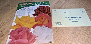 1949 KELLOGG'S GARDEN BEAUTY BOOK with Order Form. Three Rivers Michigan - Picture 1 of 11