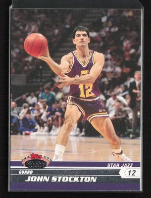 2007-08 Stadium Club #91 John Stockton Utah Jazz - Image 1 of 2