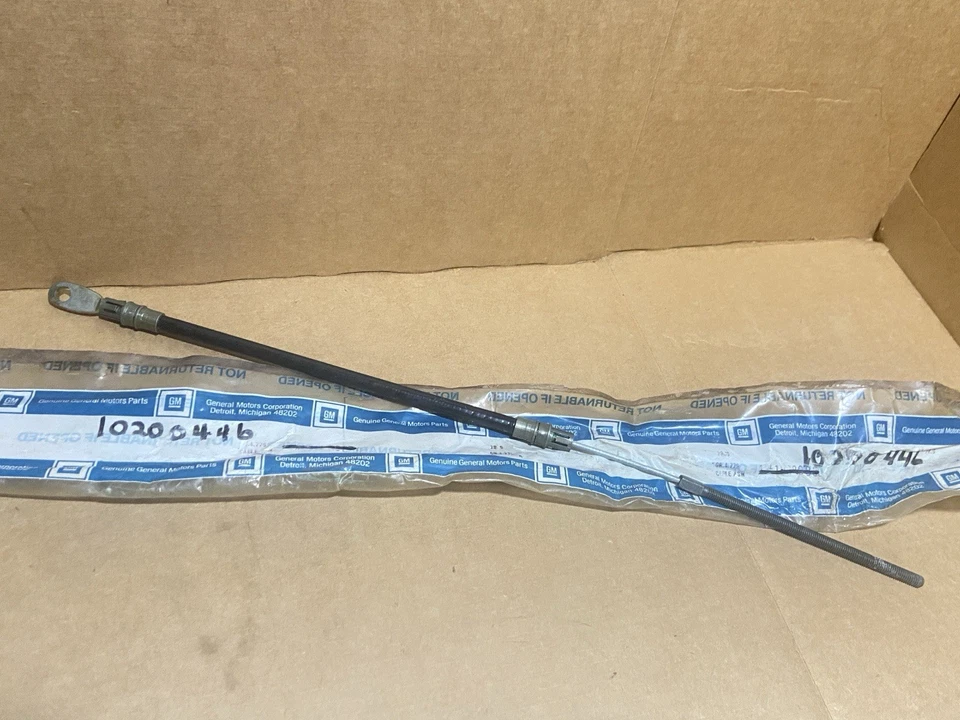 GM 10080830 Front Parking Brake Cable at Handle -- 1982-1989 Camaro & Firebird - Image 1 of 4