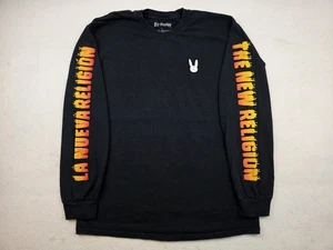 Bad Bunny La Nueva Religion New Religion Langarmshirt Herren L Flames Merch - Bild 1 von 6