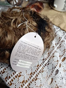 Vintage Doll wig Playhouse Collection Mary Size 16-17" Auburn (67) Free shipping - Picture 1 of 7