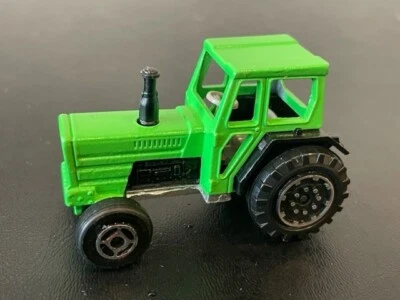 Vintage Majorette 203 Light Green Farm Tractor Tracteur, 1/64 - Image 1 of 4