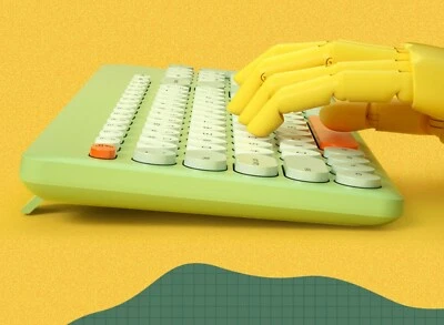 Wireless 2.4G Keyboard Mouse Combos Optical Mouse Portable bundle - Image 1 of 4